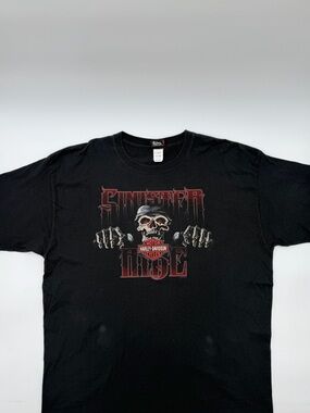 Vintage Harley-Davidson "Sinister Ride" graphic t-shirt sz 2XL